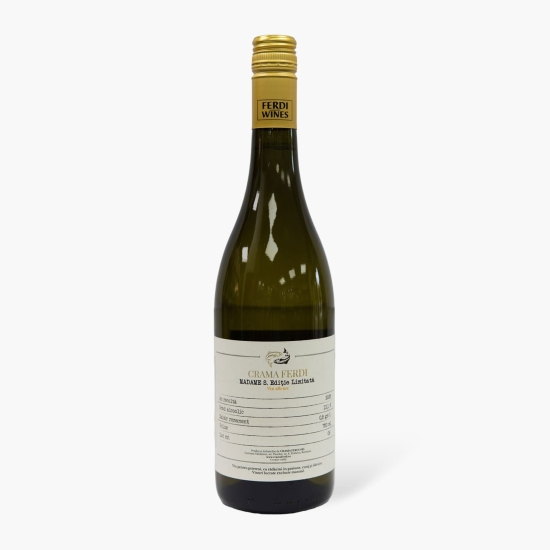 Vin alb sec Sauvignon Blanc Madame S., 13.35%, 750ml