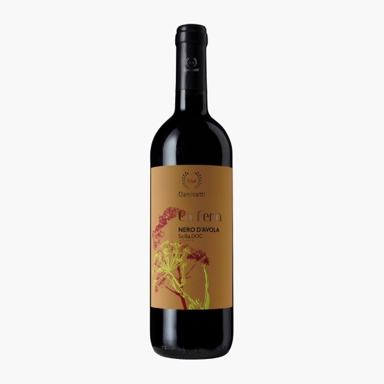 Vin roșu sec Nero d’Avola, 13%, 750ml
