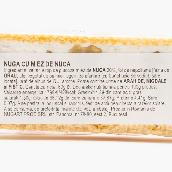 Nuga cu miez de nucă 60g