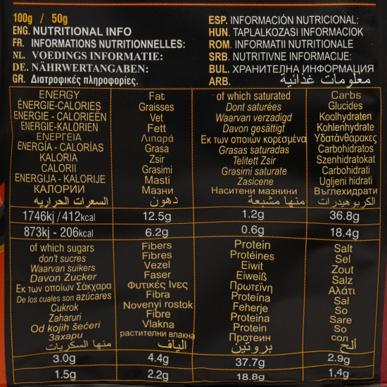 Chipsuri proteice 38% cu aromă de BBQ, 50g