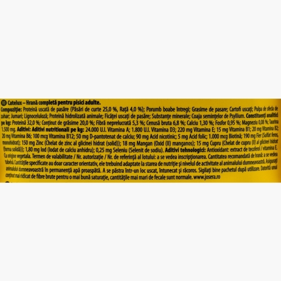 Hrană uscată pentru pisici adulte Catelux 2kg