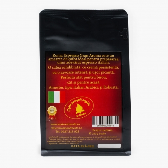 Cafea boabe origine Roma 250g