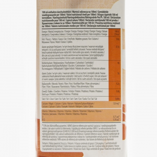 Băutură din ovăz 0% zahăr 1l