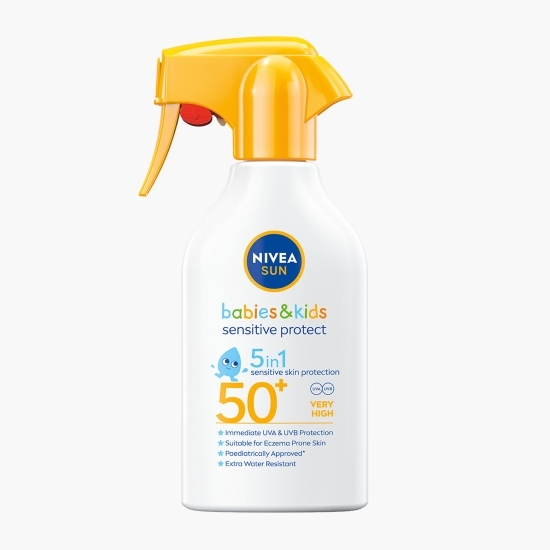 Spray protecție solară Sensitive pentru copii, SPF 50+, 300ml