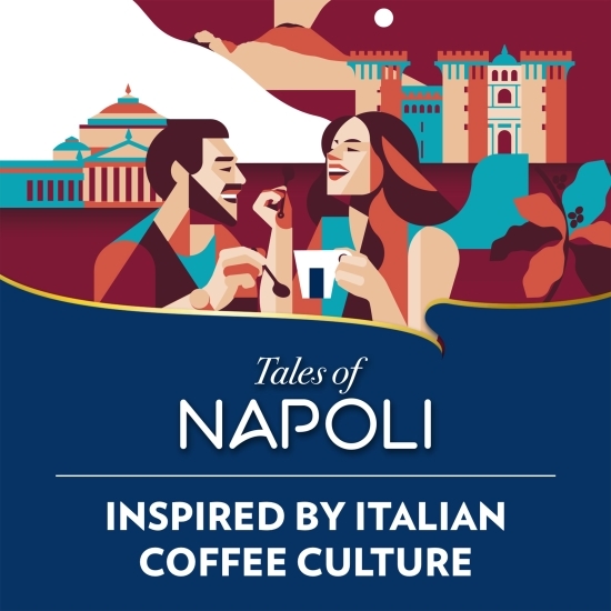 Tales of Napoli, 10 băuturi, 55g, capsule cafea