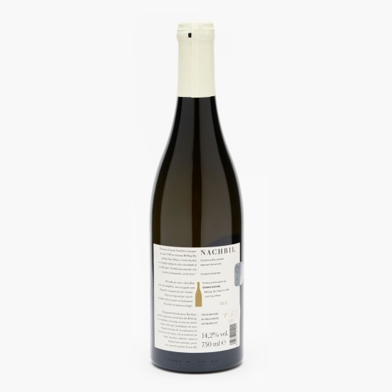 Vin alb sec eco Chardonnay Barrique, 14.2%, 750ml