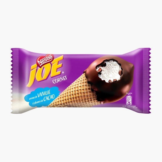 Înghețată cu aromă de vanilie cu înveliș de ciocolată 73g