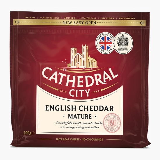 Brânză Cheddar maturată 200g