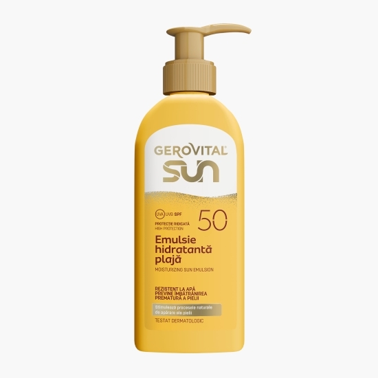 Emulsie hidratantă pentru plajă SPF50 200ml