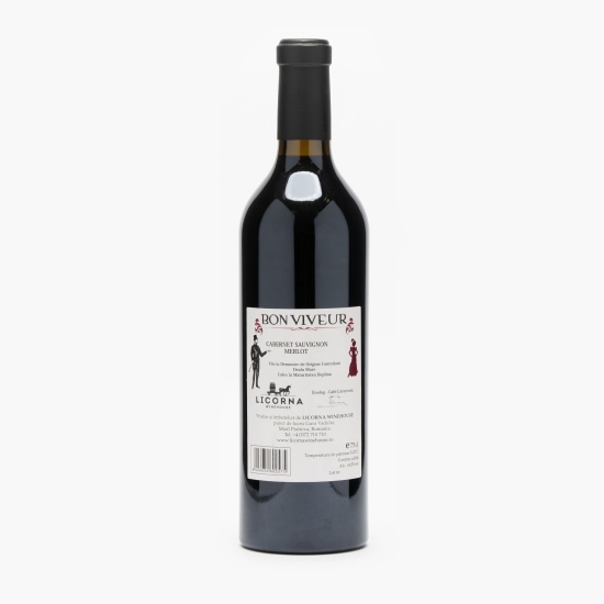 Vin roșu sec Cabernet Sauvignon & Merlot, 14.3%, 0.75l