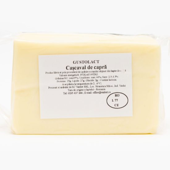 Cașcaval din lapte de capră 400g