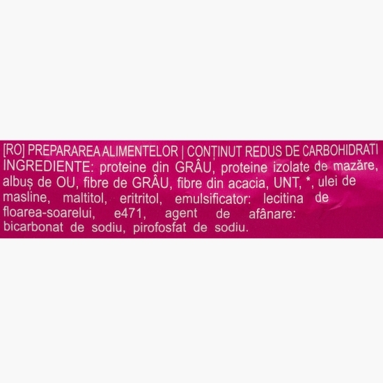 Mini chec proteic cu vanilie și lămâie, low carb, fără zahăr, 45g