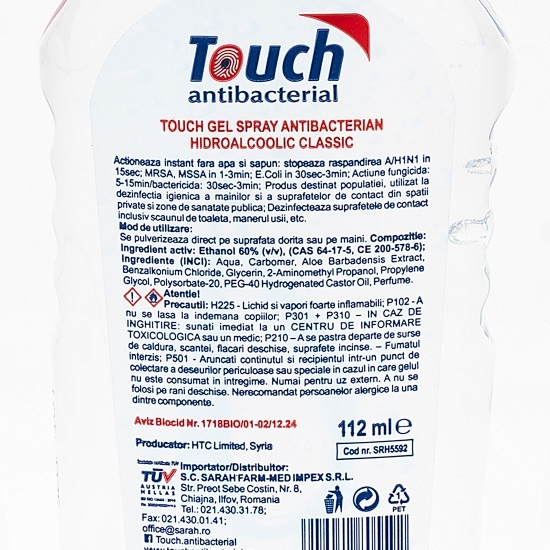Spray antibacterian Classic 112ml