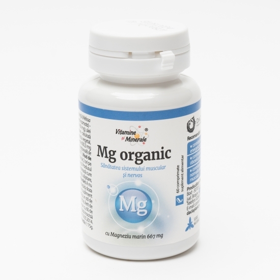 Magneziu organic 60 comprimate