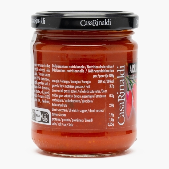 Sos pentru paste Arrabbiata 190g