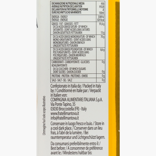 Ulei de măsline extravirgin cu aromă de usturoi 250ml