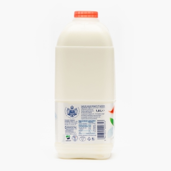 Lapte integral 3.5% grăsime 1.8l