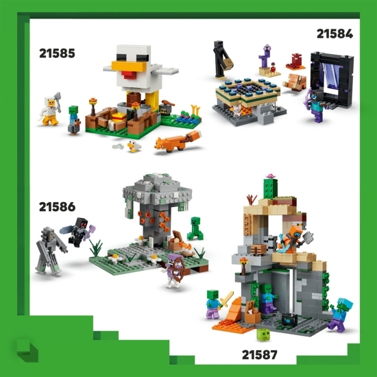 Aventura din Taiga a lui Steve, 21583 Minecraft, 79 piese, +6 ani