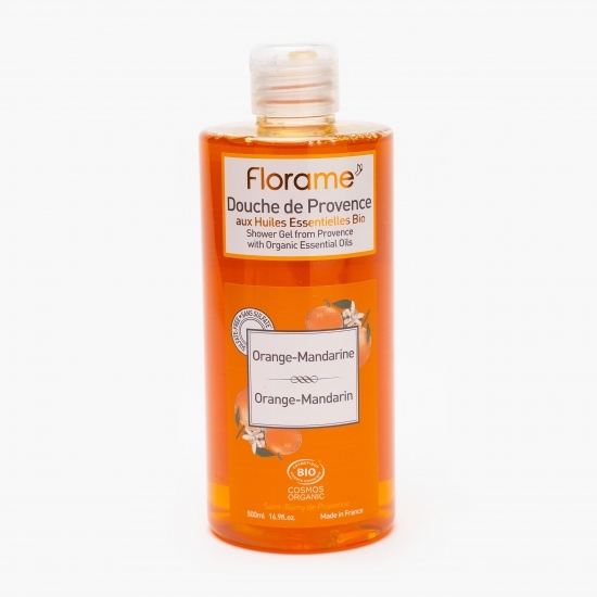 Gel de duș bio portocală și mandarină 500ml