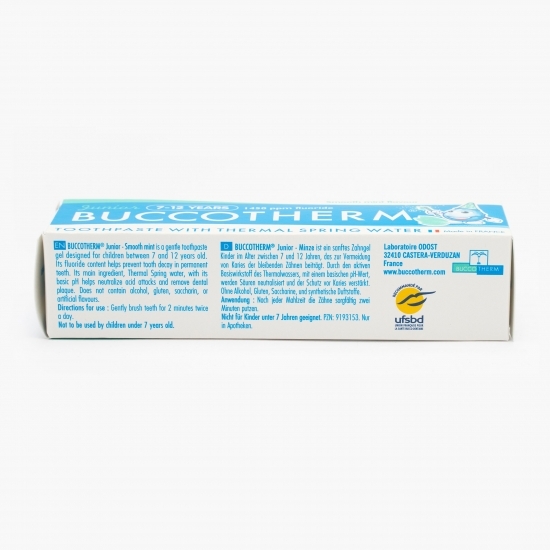 Pastă de dinți cu fluor pentru copii cu aromă de mentă 7-12 ani, 50ml