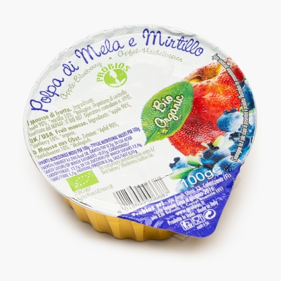 Piure de mere și coacăze Eco 100g