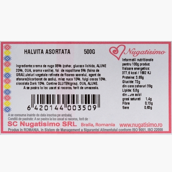 Halviță asortată 500g