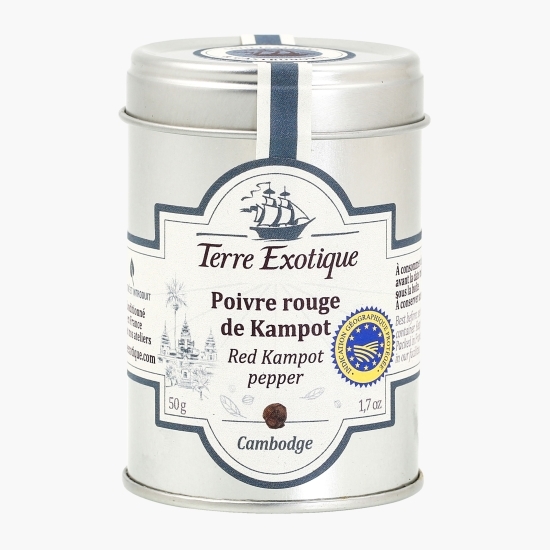 Măslinescu - Piper roșu IGP Kampot 50g