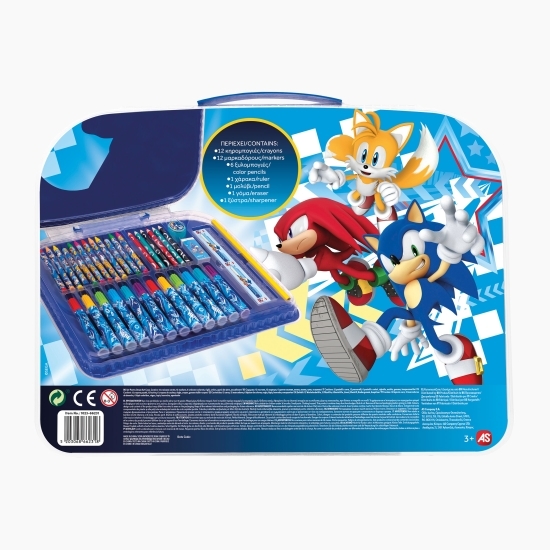 Gentuță pentru desen Sonic the hedgehog, +3 ani