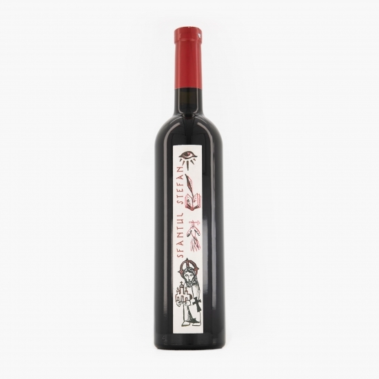 Vin roșu sec Sfântul Ștefan, 14%, 0.75l