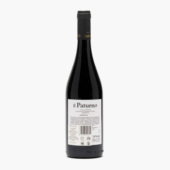 Vin roșu sec Barsento Il Paturno, Primitivo & Negroamaro, 14%, 750ml