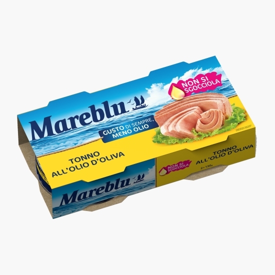 Ton în ulei de măsline, 2x130g