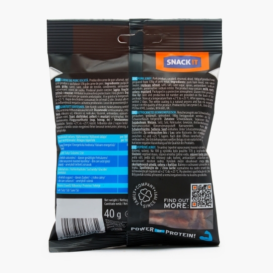 Snack carne de porc uscată 40g