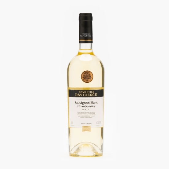 Vin alb sec Sauvignon Blanc & Chardonnay, 12.5%, 0.75l