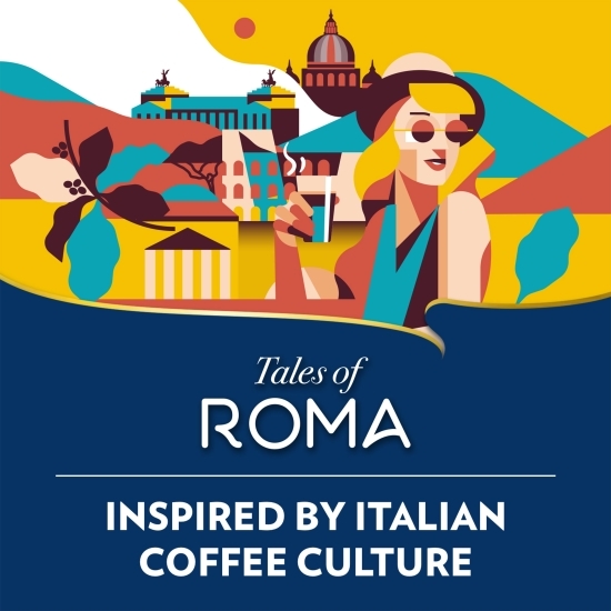Tales of Roma, 10 băuturi, 57g, capsule cafea