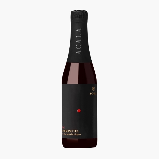 Ceai spumant organic roșu sec, 0% alc, 330ml