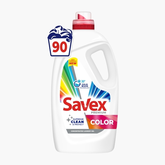Detergent de rufe lichid Premium Color, 90 spălări, 3.6l