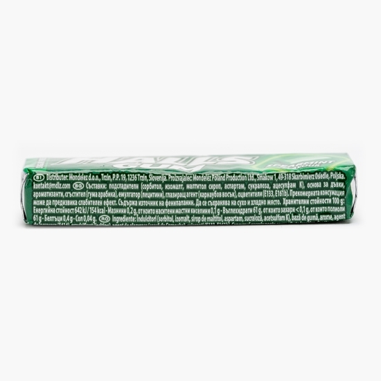 Gumă de mestecat aromă mentă, fără zahăr 14g