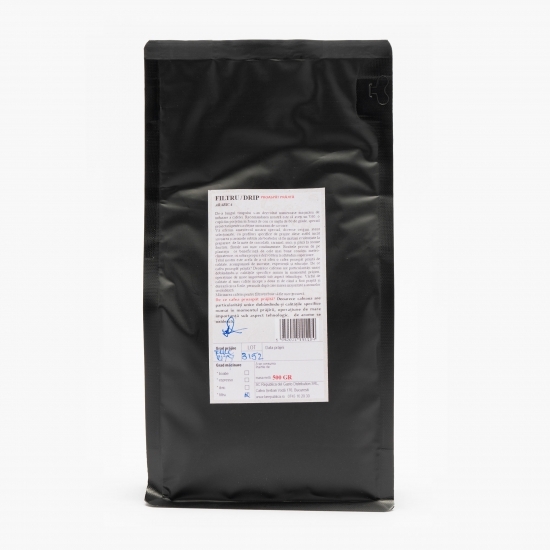 Cafea proaspăt prăjită Arabica filtru/drip 500g