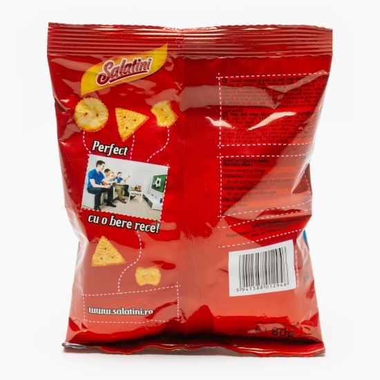 Biscuiți plați cu sare 80g