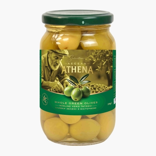 Măsline verzi întregi 370g