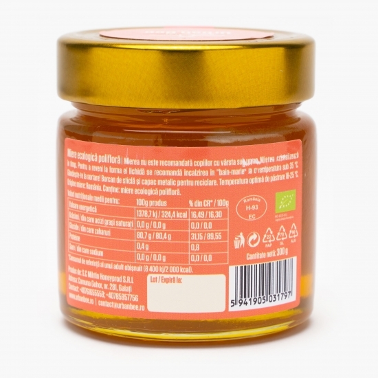 Miere ecologică polifloră 300g