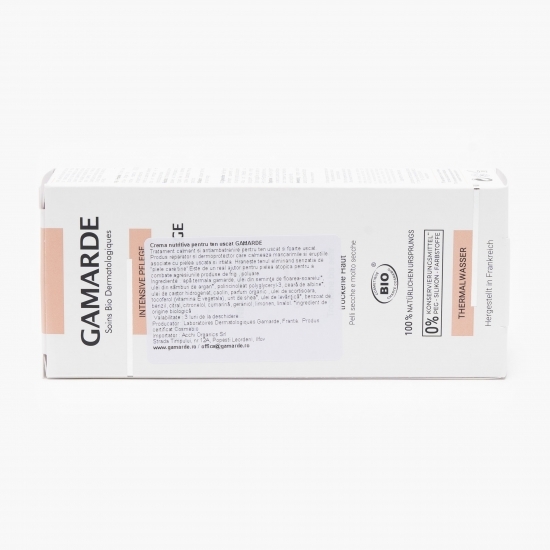 Cremă nutritivă pentru ten uscat, bio 40ml