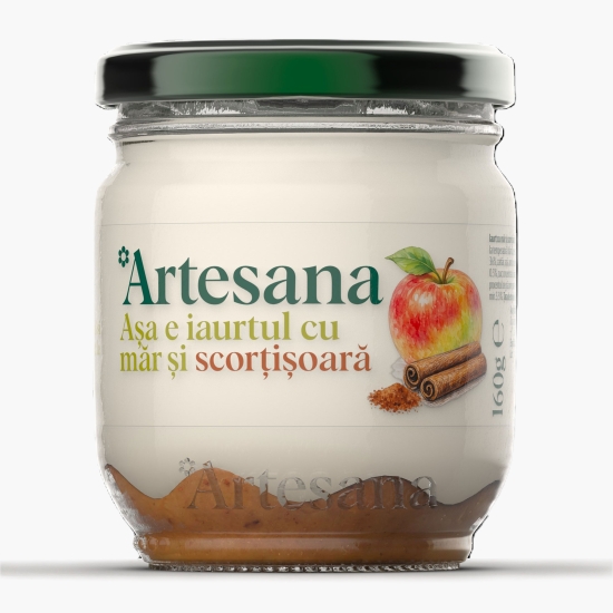 Iaurt cu măr și scorțișoară 160g