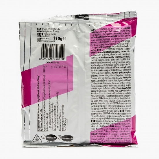 Sticksuri cu susan 110g