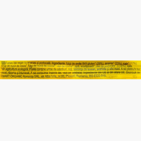 Fursec eco cu ananas și portocale, fără gluten 50g