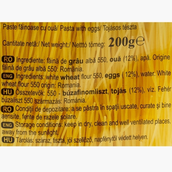 Fidea lungă cu ouă 200g