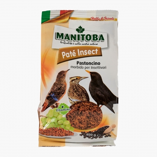 Hrană semiumedă păsări insectivore 400g