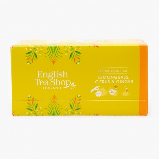 Ceai eco Lemongrass Ginger & Citrus Fruits 30g