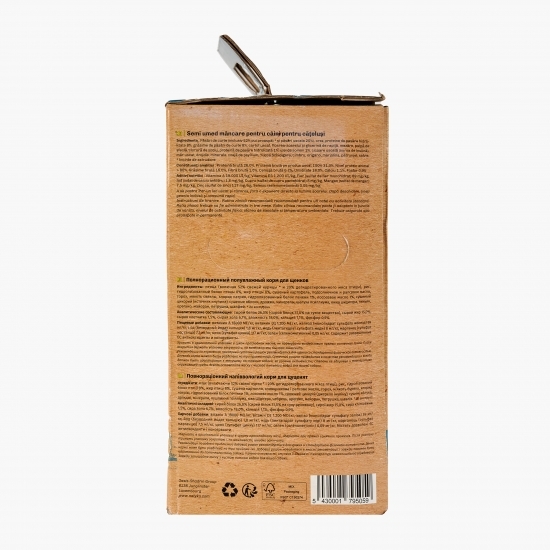 Hrană semiumedă pentru căței 3kg