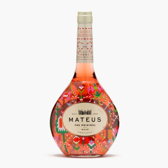Vin rose demisec, 11%, 750ml
